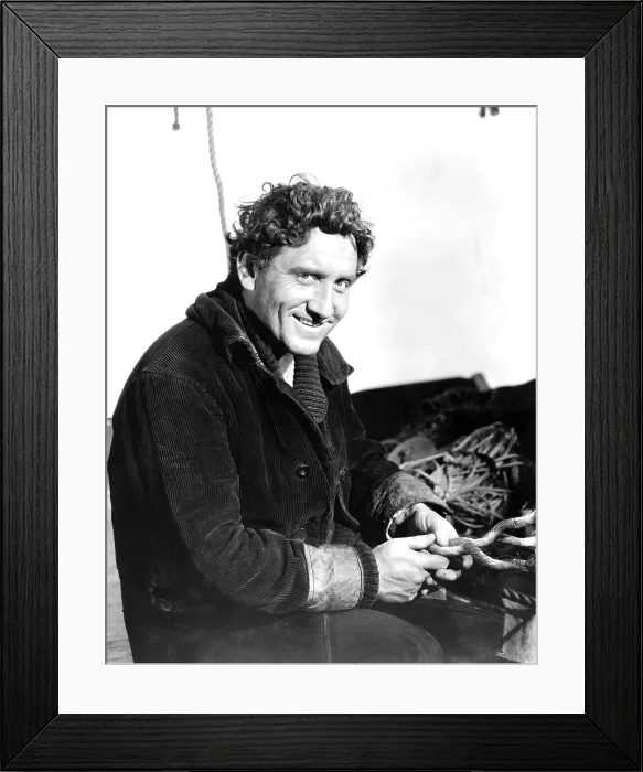 Framed Print : CAPTAINS COURAGEOUS, Spencer Tracy, 1937 Framed Print : CAPTAINS COURAGEOUS, Spencer Tracy, 1937