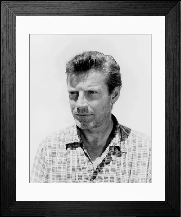 Framed Print : CANYON CROSSROADS, Richard Basehart, 1956 Framed Print : CANYON CROSSROADS, Richard Basehart, 1956