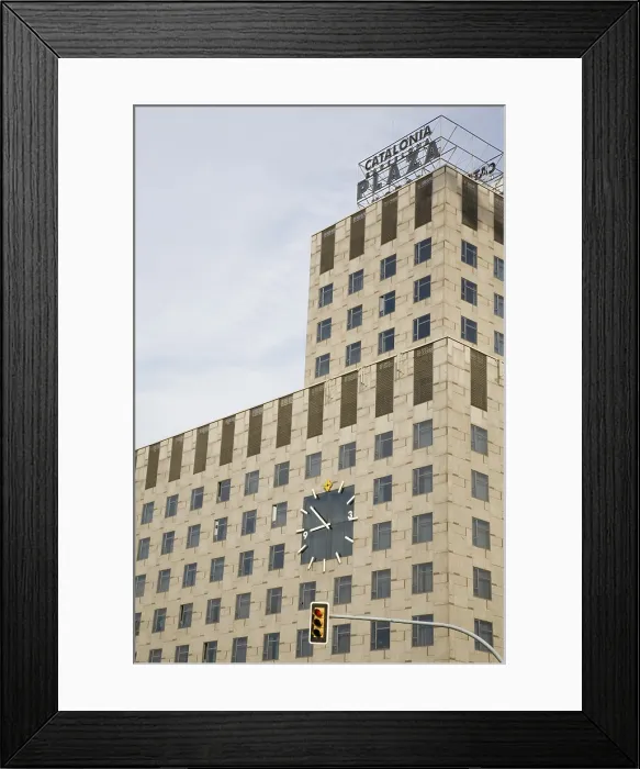 Framed Print : SPAIN. Barcelona. Plaza de Espaa (Spain Square). Hotel Catalonia Barcelona Plaza. Architecture. AISA / Everett Collection - Image has fine art copyright Framed Print : SPAIN. Barcelona. Plaza de Espaa (Spain Square). Hotel Catalonia Barcelona Plaza. Architecture. AISA / Everett Collection - Image has fine art copyright