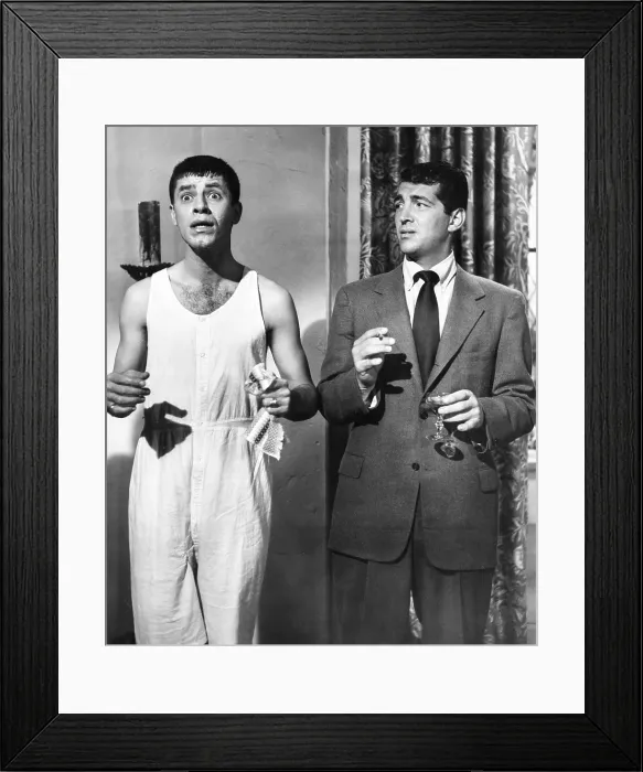 Framed Print : THE CADDY, from left: Jerry Lewis, Dean Martin, 1953 Framed Print : THE CADDY, from left: Jerry Lewis, Dean Martin, 1953