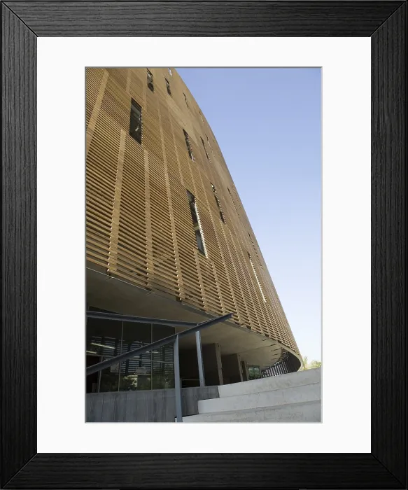 Framed Print : SPAIN. Barcelona. Biomedical Research Park (Parc de Recerca Biomdica), building by Manuel Brullet y Albert Pineda, 2000. Architecture Framed Print : SPAIN. Barcelona. Biomedical Research Park (Parc de Recerca Biomdica), building by Manuel Brullet y Albert Pineda, 2000. Architecture