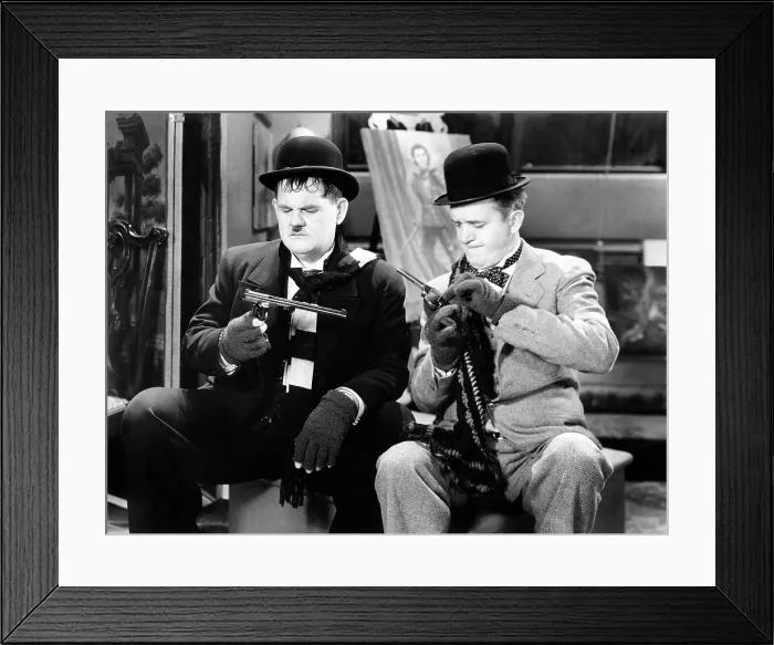 Framed Print : THE FIXER UPPERS, Oliver Hardy, Stan Laurel, 1935 Framed Print : THE FIXER UPPERS, Oliver Hardy, Stan Laurel, 1935