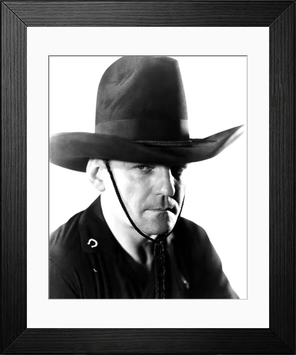 Framed Print : THE FIGHTING RANGER, Buck Jones, 1934