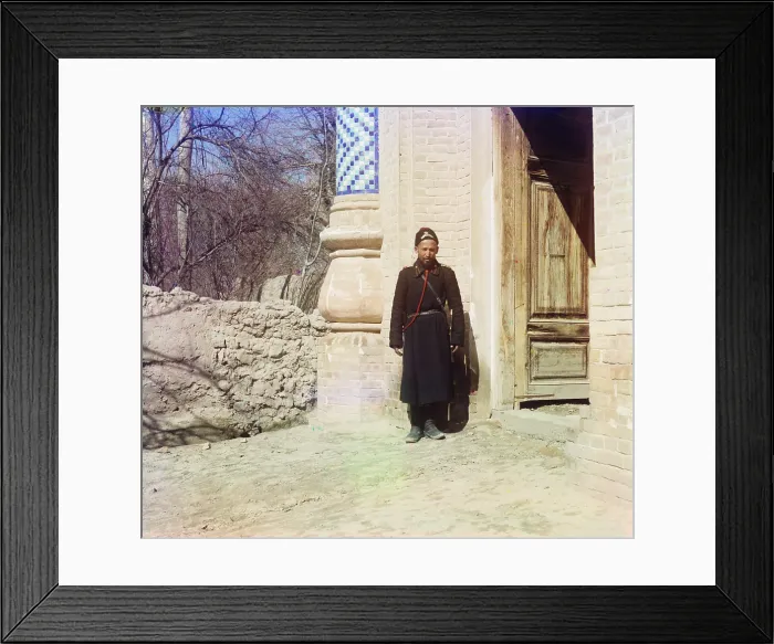 Framed Print : Portrait of a Russian policeman, original title: Gorodovoi v Samarkandie, translation: Policeman in Samarkand Framed Print : Portrait of a Russian policeman, original title: Gorodovoi v Samarkandie, translation: Policeman in Samarkand