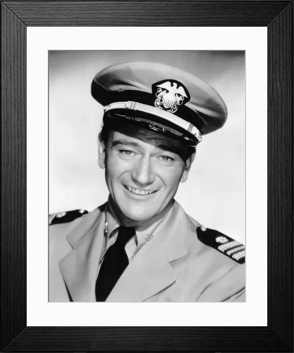 Framed Print : THE FIGHTING SEABEES, John Wayne, 1944