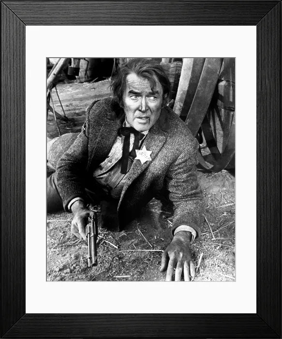 Framed Print : FIRECREEK, James Stewart, 1968 Framed Print : FIRECREEK, James Stewart, 1968