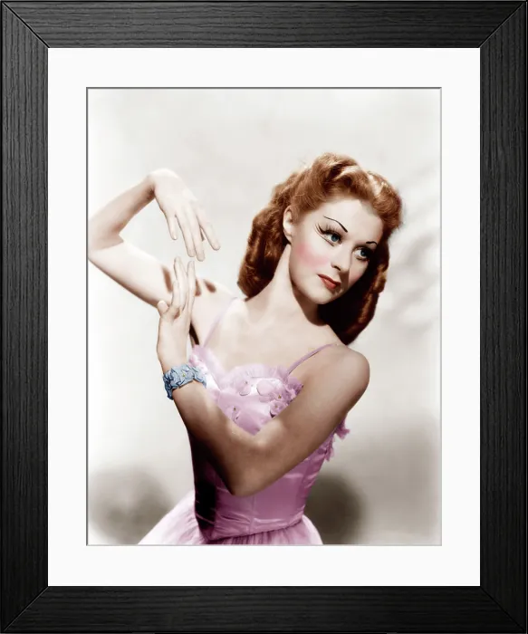 Framed Print : THE RED SHOES, Moira Shearer, 1948 Framed Print : THE RED SHOES, Moira Shearer, 1948