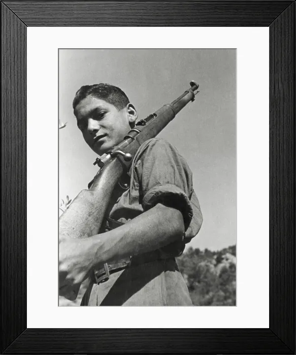 Framed Print : Spanish Civil War (1936-1939)