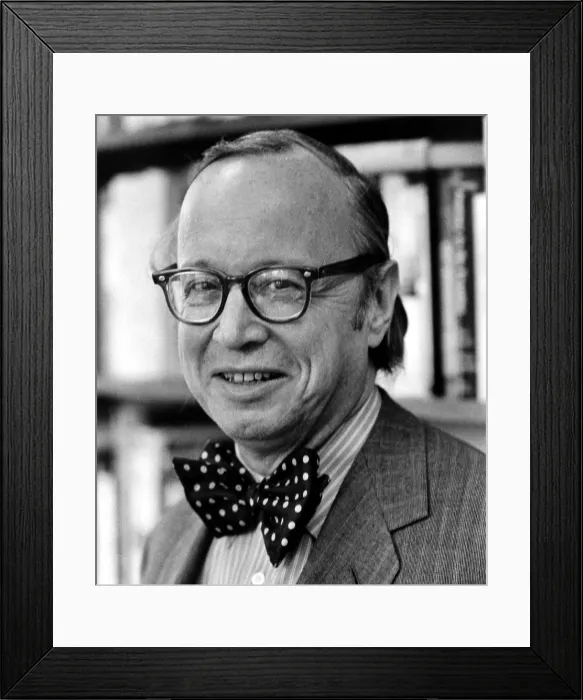 Framed Print : Historian and former White House aide Arthur M. Schlesinger Jr. January 29, 1974. Courtesy: CSU Archives  /  Everett Collection