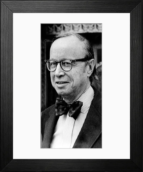 Framed Print : Historian and former White House aide Arthur M. Schlesinger Jr. circa 1973. Courtesy: CSU Archives  /  Everett Collection