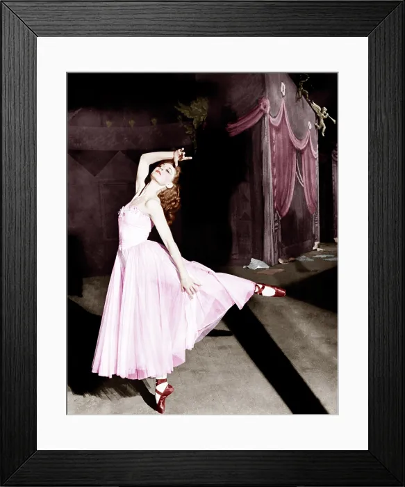 Framed Print : THE RED SHOES, Moira Shearer, 1948 Framed Print : THE RED SHOES, Moira Shearer, 1948