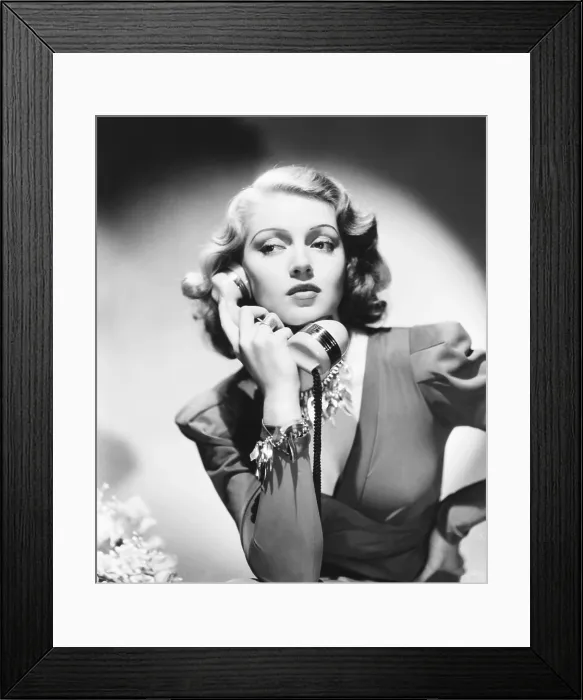 Framed Print : CALLING DR. KILDARE, Lana Turner, 1939