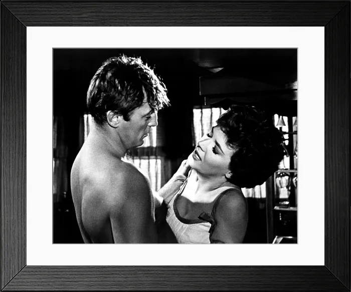 Framed Print : CAPE FEAR, Robert Mitchum, Polly Bergen, 1962