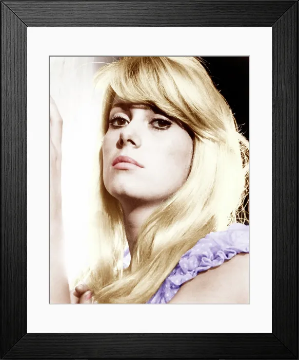 Framed Print : REPULSION, Catherine Deneuve, 1965