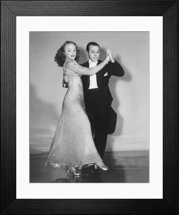 Framed Print : BROADWAY, from left: Janet Blair, George Raft, 1942