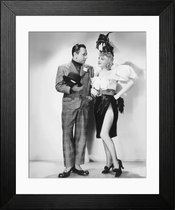Framed Print : BROADWAY, from left: George Raft, Iris Adrian, 1942 Framed Print : BROADWAY, from left: George Raft, Iris Adrian, 1942