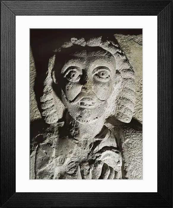 Framed Print : Frederick I, called 'Barbarossa' (1122-1190). Relief on rock. GERMANY. SCHLESWIG-HOLSTEIN. Lbeck. Heiligen-Geist Hospital (Hospital of the Holy Spirit) Framed Print : Frederick I, called 'Barbarossa' (1122-1190). Relief on rock. GERMANY. SCHLESWIG-HOLSTEIN. Lbeck. Heiligen-Geist Hospital (Hospital of the Holy Spirit)