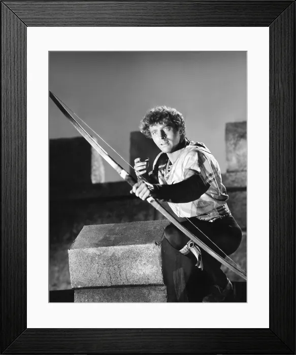 Framed Print : THE FLAME AND THE ARROW, Burt Lancaster, 1950