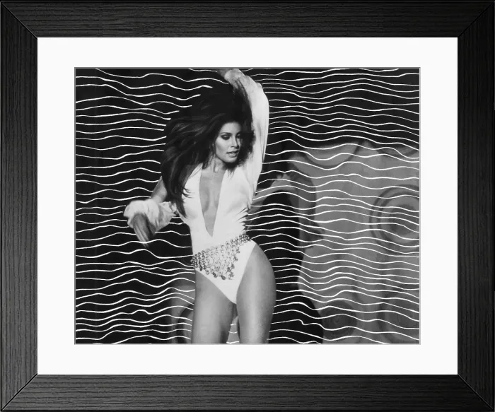 Framed Print : FLAREUP, Raquel Welch, 1969