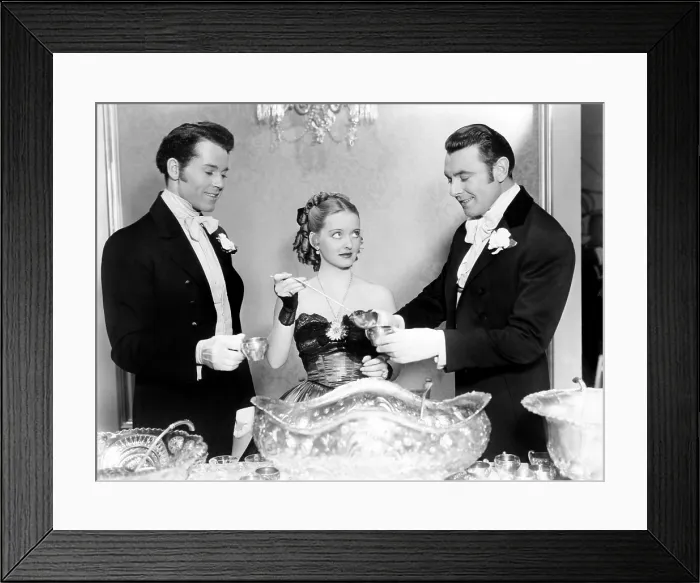 Framed Print : JEZEBEL, Henry Fonda, Bette Davis, George Brent, 1938