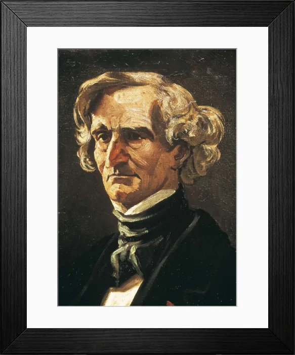 Framed Print : GILL, Andr (1840-1885). Portrait of Hector Berlioz. end 19th c. FRANCE. Versailles. Palace of Versailles. Dtail from the portrait of Berlioz formerly attributed to Honore Daumier Framed Print : GILL, Andr (1840-1885). Portrait of Hector Berlioz. end 19th c. FRANCE. Versailles. Palace of Versailles. Dtail from the portrait of Berlioz formerly attributed to Honore Daumier