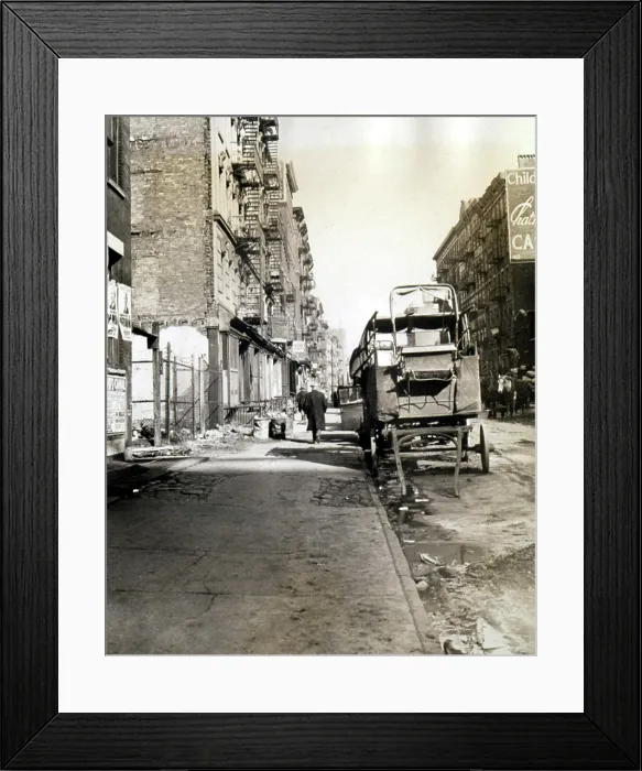 Framed Print : NEW YORK CITY- NYC slum, 1937.. Courtesy: CSU Archives  /  Everett Collection