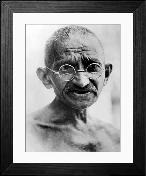 Framed Print : Mahatma Gandhi in 1931 Framed Print : Mahatma Gandhi in 1931