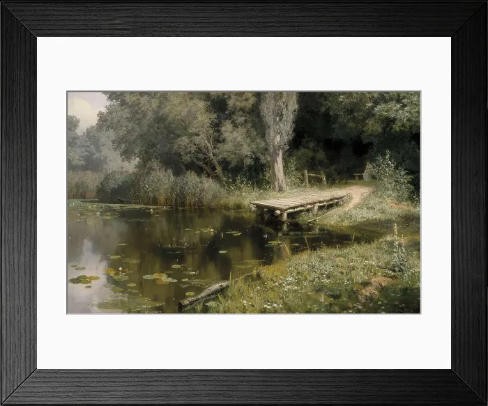 Framed Print : POLENOV, Vassili Dmitrievich (1844-1927). The Overgrown Pond. 1879. Oil on canvas. RUSSIA. Moscow. Tretyakov Gallery. AISA / Everett Collection**US SALES ONLY** Framed Print : POLENOV, Vassili Dmitrievich (1844-1927). The Overgrown Pond. 1879. Oil on canvas. RUSSIA. Moscow. Tretyakov Gallery. AISA / Everett Collection**US SALES ONLY**