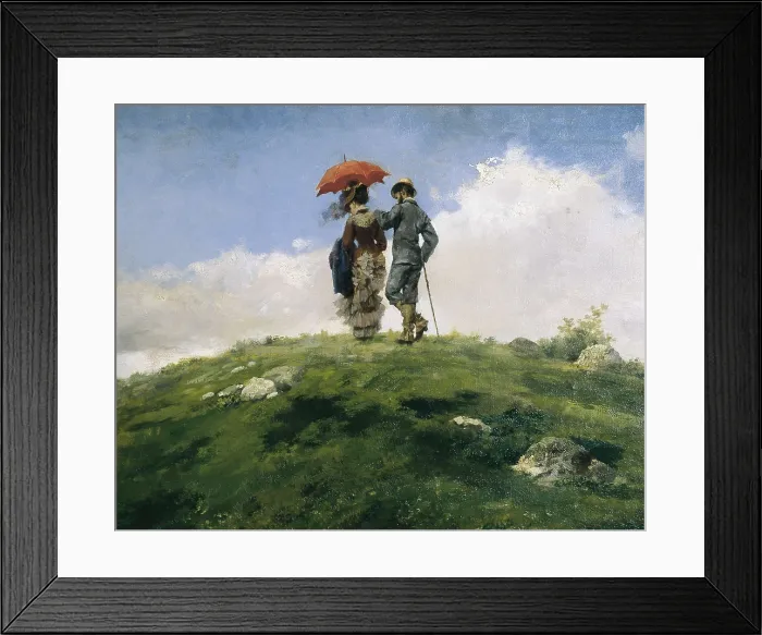 Framed Print : MASRIERA I MANOVENS, Francesc (1842-1902); MASRIERA i MANOVENS, Josep (1841-1912). The Green Mountain. end 19th c. Oil on canvas. Private Collection Framed Print : MASRIERA I MANOVENS, Francesc (1842-1902); MASRIERA i MANOVENS, Josep (1841-1912). The Green Mountain. end 19th c. Oil on canvas. Private Collection