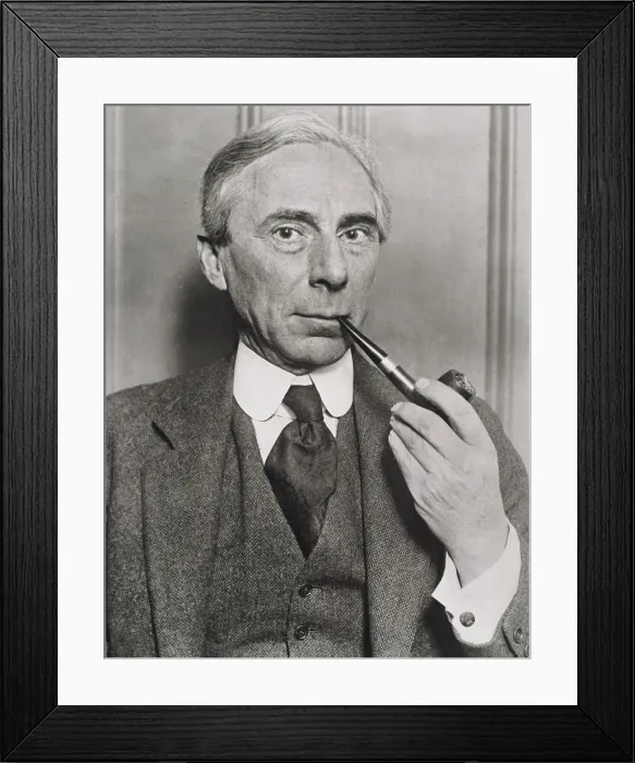 Framed Print : RUSSELL, Bertrand (1872-1970). British mathematician and philosopher. AISA / Everett Collection**US SALES ONLY** Framed Print : RUSSELL, Bertrand (1872-1970). British mathematician and philosopher. AISA / Everett Collection**US SALES ONLY**