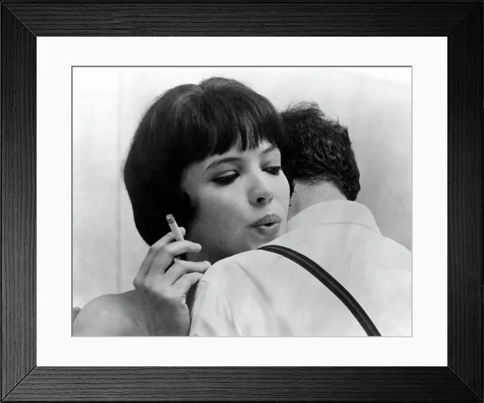 Framed Print : MY LIFE TO LIVE, (aka VIVRE SA VIE), Anna Karina, 1962