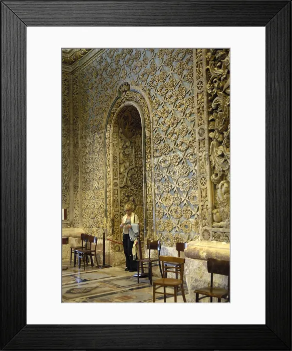 Framed Print : CASSAR, Gerolamo (1520-1592). Cathedral of Saint John the Baptist. MALTA. Valletta. Cathedral of Saint John the Baptist. Interior. AISA / Everett Collection**US SALES ONLY**