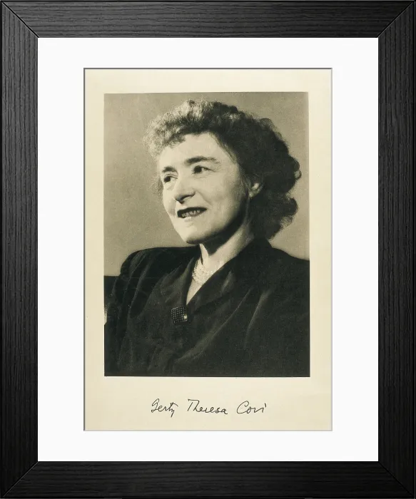 Framed Print : CORI, Gerty Theresa (1896-1957). Biologist, wife of Carl Ferdinand Cori. AISA / Everett Collection**US SALES ONLY** Framed Print : CORI, Gerty Theresa (1896-1957). Biologist, wife of Carl Ferdinand Cori. AISA / Everett Collection**US SALES ONLY**