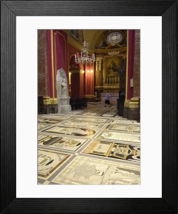 Framed Print : MALTA. Mdina. Cathedral of Saint Paul (1697-1702), work by Lorenzo Gafa. AISA / Everett Collection**US SALES ONLY**