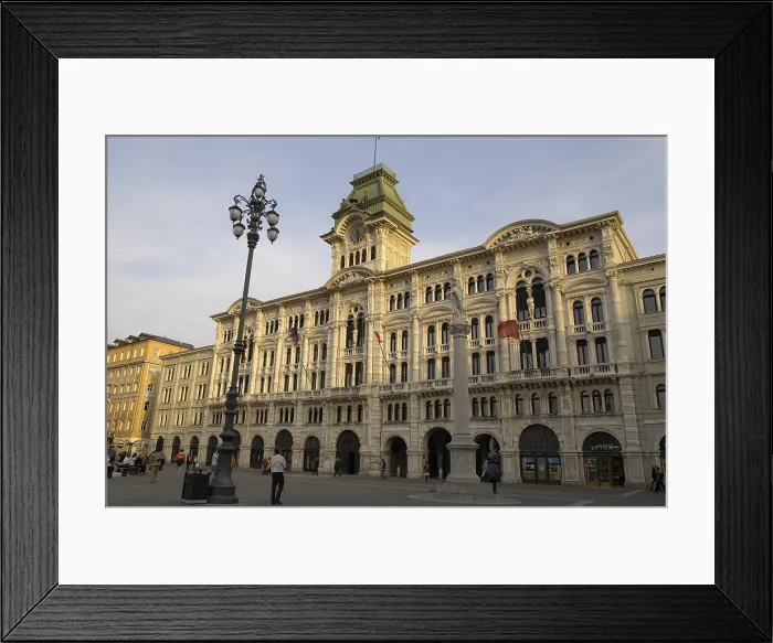 Framed Print : ITALY. Trieste. Palazzo Comunale (city hall), 1875. Architect: Giuseppe Bruni. Architecture. AISA / Everett Collection**US SALES ONLY**