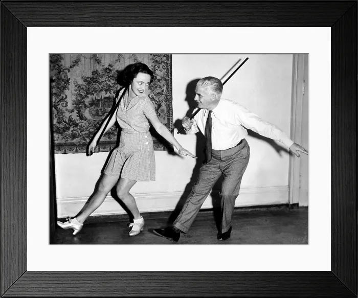 Framed Print : Helen Cohan and George M. Cohan, 1933. Courtesy: CSU Archives / Everett Collection