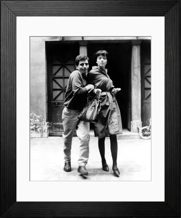 Framed Print : MY LIFE TO LIVE, (aka VIVRE SA VIE), Anna Karina, 1962