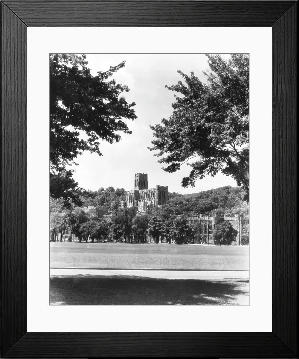 Framed Print : The Cadet Chapel of the United States Military Academy at West Point, 1941. Courtesy: CSU Archives  /  Everett Collection