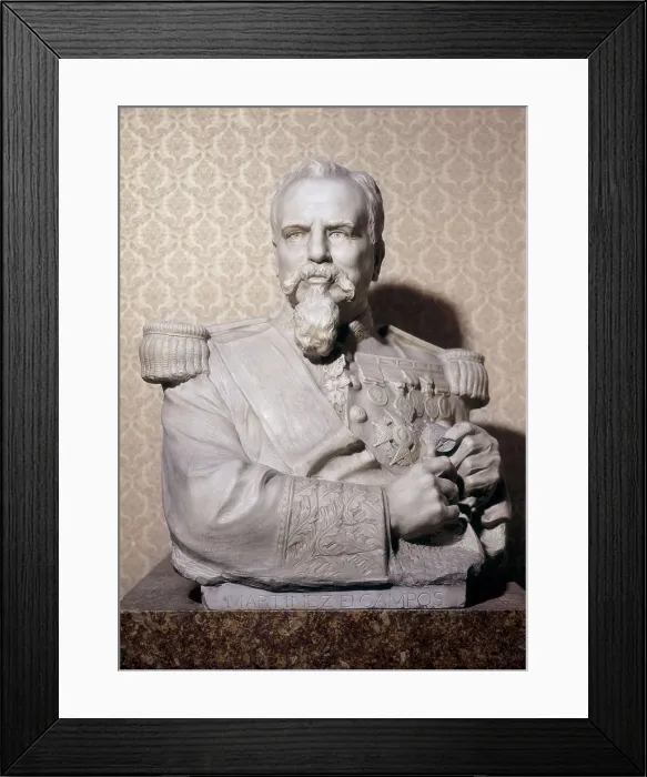 Framed Print : BENLLIURE y GIL, Mariano (1862-1947). Arsenio Martnez Campos. 1891. SPAIN. Madrid. Senate Palace. Realism. Sculpture on marble Framed Print : BENLLIURE y GIL, Mariano (1862-1947). Arsenio Martnez Campos. 1891. SPAIN. Madrid. Senate Palace. Realism. Sculpture on marble