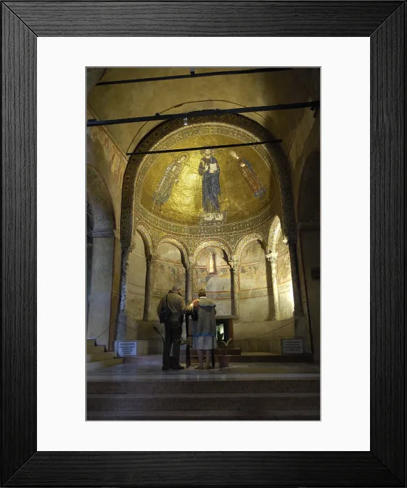 Framed Print : ITALY. Trieste. Cathedral of Saint Giusto. Cathedral of San Giusto. Altar where San Giusto's remains are placed. Architecture. AISA / Everett Collection**US SALES ONLY** Framed Print : ITALY. Trieste. Cathedral of Saint Giusto. Cathedral of San Giusto. Altar where San Giusto's remains are placed. Architecture. AISA / Everett Collection**US SALES ONLY**