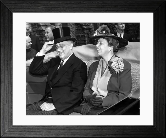 Framed Print : President and Mrs Roosevelt on Easter Sunday, 1941. Courtesy: CSU Archives / Everett Collection Framed Print : President and Mrs Roosevelt on Easter Sunday, 1941. Courtesy: CSU Archives / Everett Collection