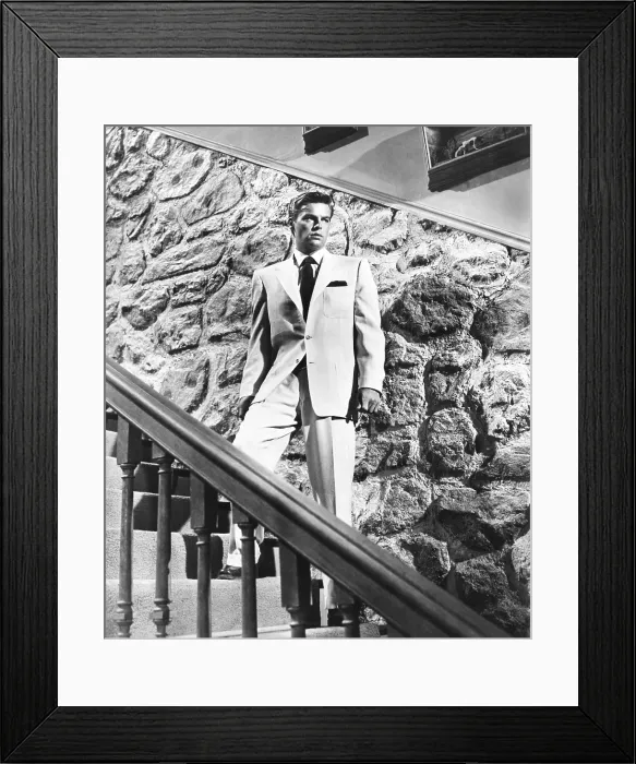 Framed Print : A KISS BEFORE DYING, Robert Wagner, 1956 Framed Print : A KISS BEFORE DYING, Robert Wagner, 1956