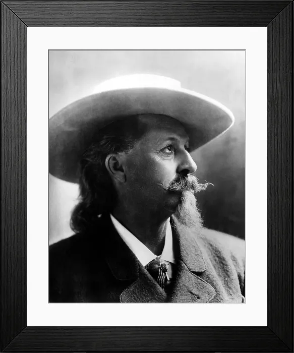 Framed Print : William Buffalo Bill Cody (1846-1917). Courtesy: CSU Archives / Everett Collection