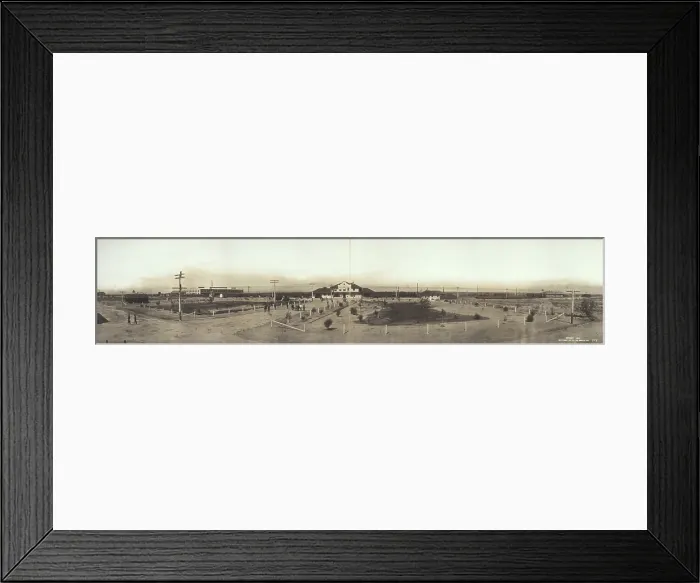 Framed Print : Las Vegas, Nevada, St. Lake depot, circa 1900s