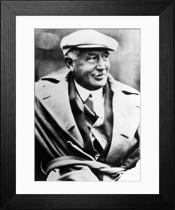 Framed Print : Walter Camp, the father of American football, 1925. Courtesy: CSU Archives / Everett Collection