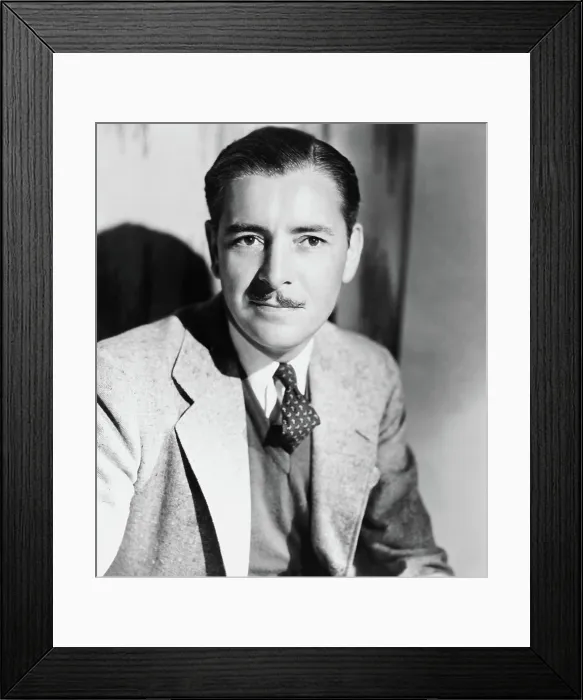 Framed Print : BULLDOG DRUMMOND STRIKES BACK, Ronald Colman, 1934, TM & Copyright 20th Century Fox Film Corp. / courtesy Everett Collection Framed Print : BULLDOG DRUMMOND STRIKES BACK, Ronald Colman, 1934, TM & Copyright 20th Century Fox Film Corp. / courtesy Everett Collection