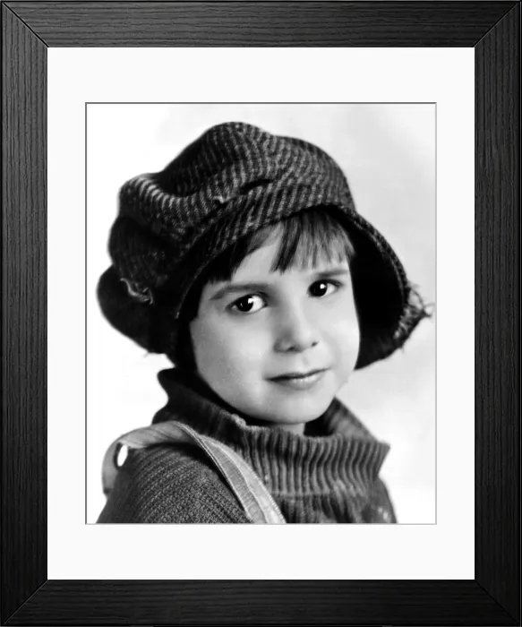 Framed Print : THE KID, Jackie Coogan, 1921