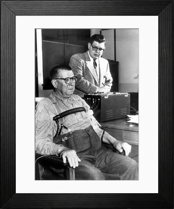 Framed Print : 5 / 26 / 55--Jackson, Michigan: James Shannon
