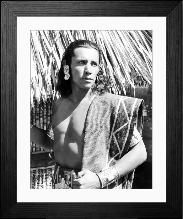Framed Print : CAPTAIN FROM CASTILE, Jay Silverheels, 1947, TM & Copyright 20th Century Fox Film Corp. / courtesy Everett Collection Framed Print : CAPTAIN FROM CASTILE, Jay Silverheels, 1947, TM & Copyright 20th Century Fox Film Corp. / courtesy Everett Collection