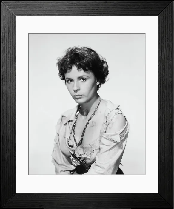 Framed Print : THE BUCCANEER, Claire Bloom, 1958 Framed Print : THE BUCCANEER, Claire Bloom, 1958